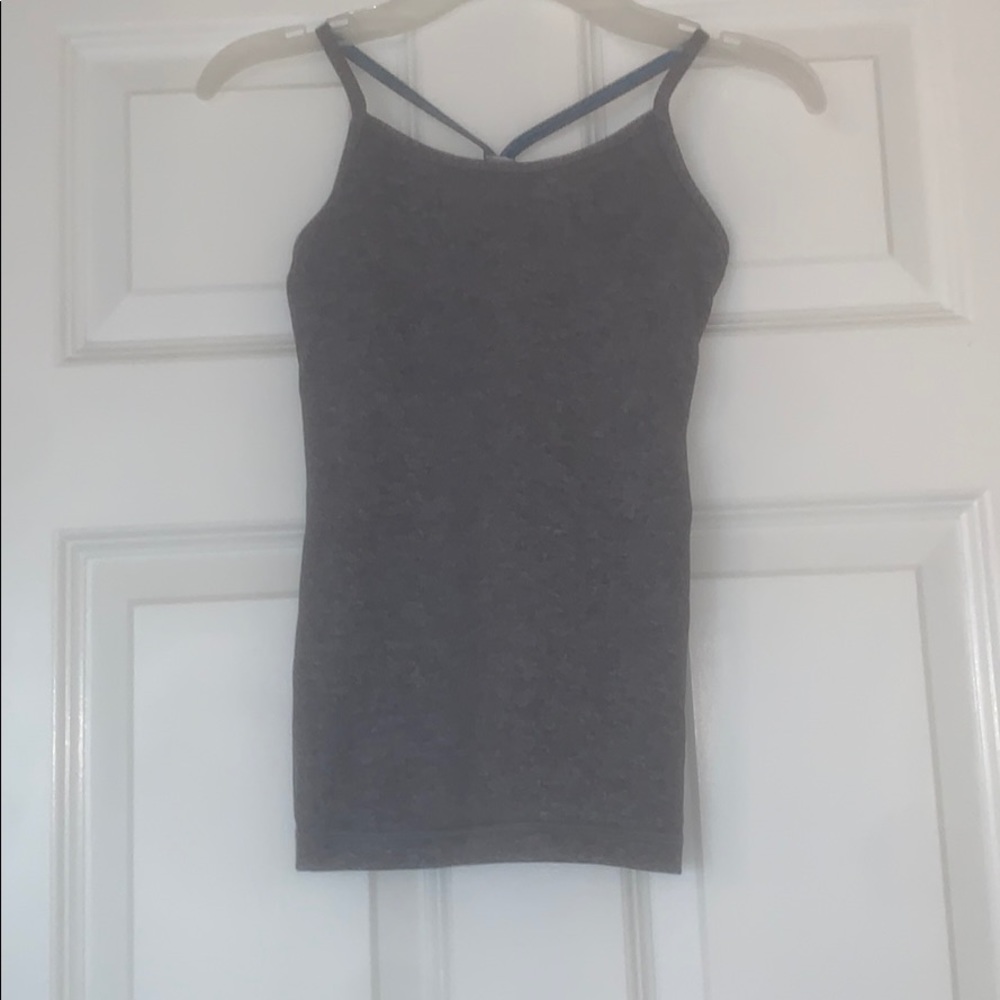 Ivivva grey and blue tank!💙